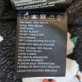 Ba&sh Mini Dress Belize Black Floral Print Crepe Size 6