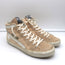 Golden Goose Slide High Top Sneakers Blush Leather & Suede Size 41