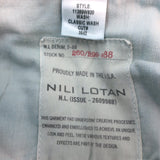 Nili Lotan Straight Leg Jeans Classic Wash Denim Size 26 NEW