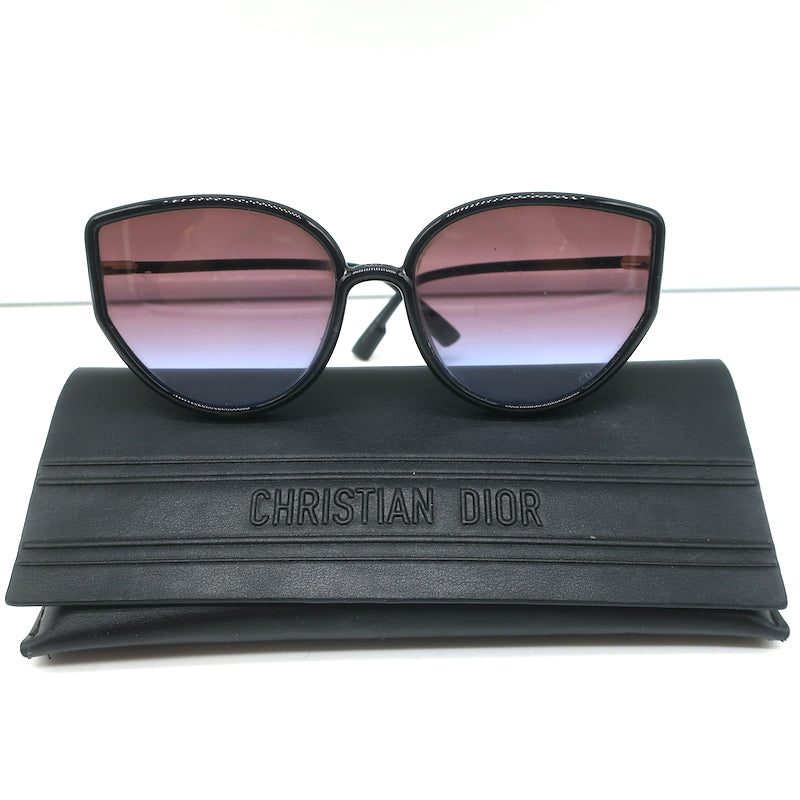 Christian Dior So Stellaire 4 Cat Eye Sunglasses Black 807YB