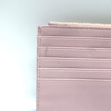 Christian Dior Flat Zip Wallet Blush Leather Handbag Insert