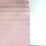 Christian Dior Flat Zip Wallet Blush Leather Handbag Insert