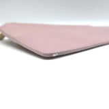 Christian Dior Flat Zip Wallet Blush Leather Handbag Insert