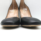 Valentino Tango Ankle Strap Pumps Black Leather Size 41