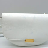 Wandler Anna Belt Bag White Patent Leather Small Crossbody