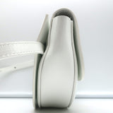 Wandler Anna Belt Bag White Patent Leather Small Crossbody
