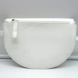 Wandler Anna Belt Bag White Patent Leather Small Crossbody
