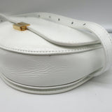 Wandler Anna Belt Bag White Patent Leather Small Crossbody