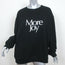 Christopher Kane More Joy Classic Sweatshirt Black Size Medium