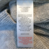 Crush Cashmere Frayed Wide Sleeve Sweater Heather Gray Size 1 NEW