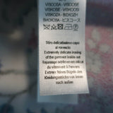 Forte_Forte Patchwork Wrap Dress Floral Print Velvet Size 0 Long Sleeve Mini