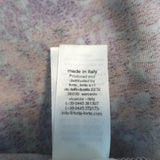 Forte_Forte Patchwork Wrap Dress Floral Print Velvet Size 0 Long Sleeve Mini