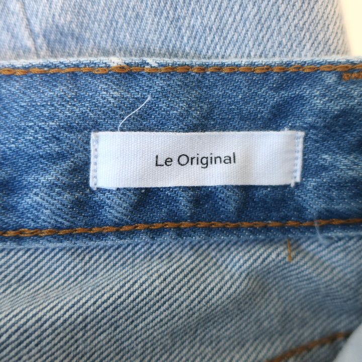 FRAME Le Original High Waist Jeans Clash Ripped Denim Size 25