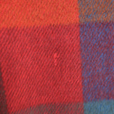THE GREAT Plaid Long Bomber Jacket Multicolor Brushed Wool Size 1