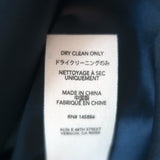 THE GREAT Plaid Long Bomber Jacket Multicolor Brushed Wool Size 1