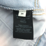 Isabel Marant Etoile High Waist Jeans Light Wash Denim Size 34