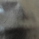 Vintage Moschino 1990s Heart Buckle Leather Skirt Black Size 44