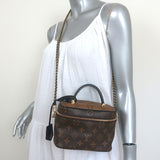 Louis Vuitton Vanity PM Bag Monogram Reverse Canvas
