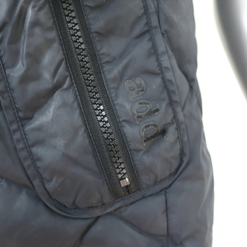 ADD Down Puffer Vest Black Size 2