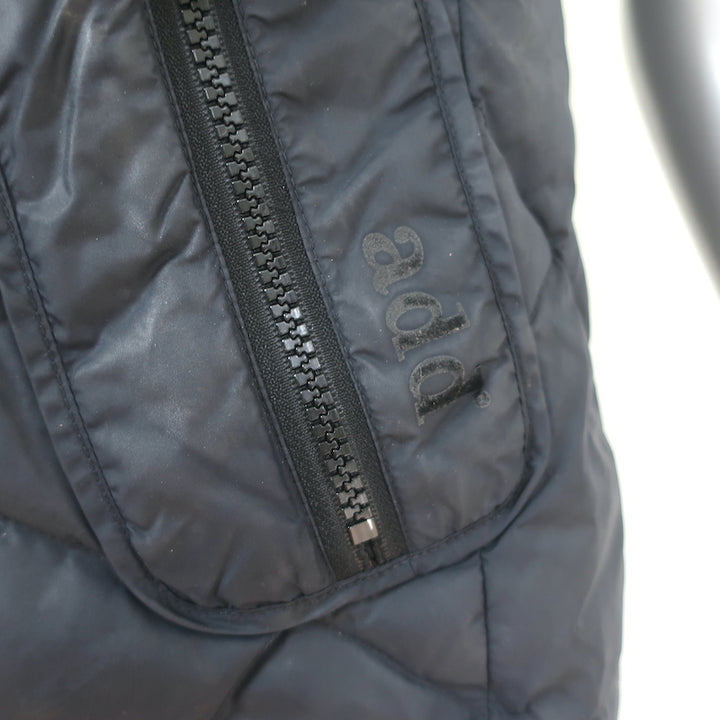 ADD Down Puffer Vest Black Size 2