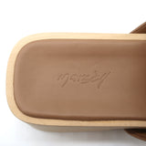 Marsell Bottone Clogs Hazelnut Leather Size 37 Platform Mules