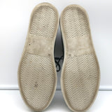 Woman by Common Projects Tournament Low Top Sneakers Black Leather Size 37