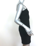 Elizabeth and James Mini Dress Caressa Black Crepe Size 4