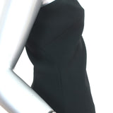 Elizabeth and James Mini Dress Caressa Black Crepe Size 4