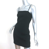Elizabeth and James Mini Dress Caressa Black Crepe Size 4