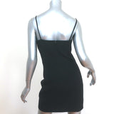 Elizabeth and James Mini Dress Caressa Black Crepe Size 4
