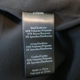 Elizabeth and James Mini Dress Caressa Black Crepe Size 4