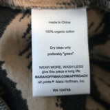 Mara Hoffman Coletta Wrap Dress Brown Cotton Jacquard Size Extra Small NEW