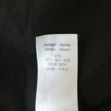 Giada Forte Tank Top Black Gathered Cotton-Silk Voile Size 0