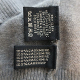 Ralph Lauren Black Label Cashmere Turtleneck Sweater Gray Size Medium