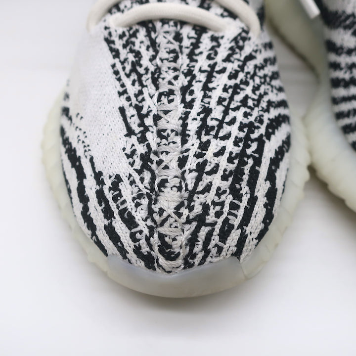 Adidas Yeezy Boost 350 V2 Zebra Sneakers White Size 6.5 CP9654