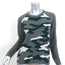 Velvet by Graham & Spencer Cashmere Camouflage Sweater Gray Size Medium