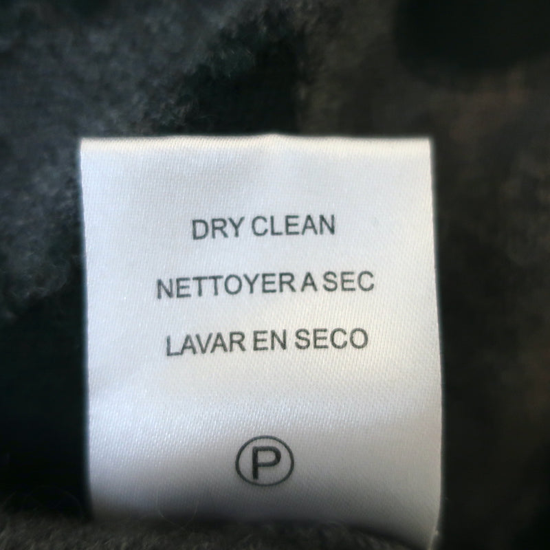Velvet by Graham &amp; Spencer Cashmere Camouflage Sweater Gray Size Medium