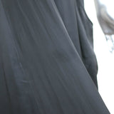 Ulla Johnson Spaghetti Strap Midi Dress Black Satin Size 8