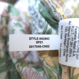 J.Crew Side-Ruffle Tunic Dress Liberty Mini Floral Print Cotton Size Medium NEW