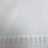 Alexander McQueen Cutout Shoulder Sweater Cream Wool-Blend Knit Size Small