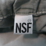 NSF Midori Zipper-Trim Foldover Waist Pants Light Green Size 27 NEW