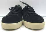 Saint Laurent Court Classic Low Top Sneakers Black Suede Size 43