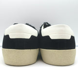 Saint Laurent Court Classic Low Top Sneakers Black Suede Size 43