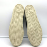 Saint Laurent Court Classic Low Top Sneakers Black Suede Size 43