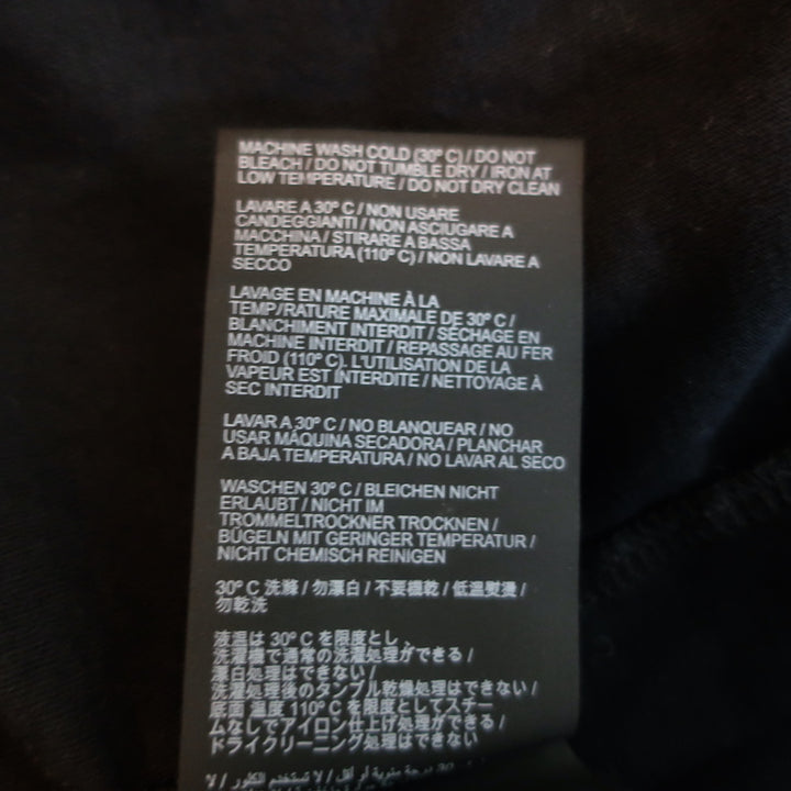 Heron Preston NASA Facts T-Shirt Black Size Large Short Sleeve Tee NEW
