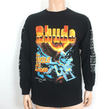 Rhude x Maxfield LA Eagle Has Landed Long Sleeve T-Shirt Black Size Medium NEW