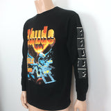 Rhude x Maxfield LA Eagle Has Landed Long Sleeve T-Shirt Black Size Medium NEW