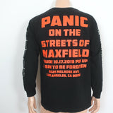 Rhude x Maxfield LA Eagle Has Landed Long Sleeve T-Shirt Black Size Medium NEW