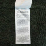 J.Crew Wallace & Barnes Shetland Wool Elbow Patch Sweater Green Size Large