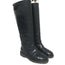 Marni Buckle Knee High Boots Black Leather Size 37